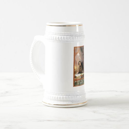 Chope À Bière Raven de George Hazelton (Edgar Allan Poe) 1908 (Devant gauche)