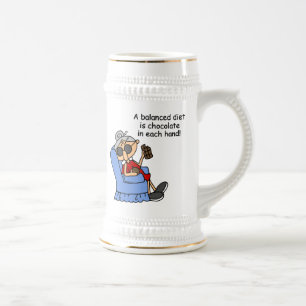 Chope À Bière Régime équilibré de chocolat