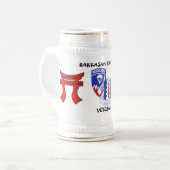 Chope À Bière Régiment d'infanterie de Rakkasan 187th (Devant gauche)