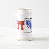 Chope À Bière Régiment d'infanterie de Rakkasan du Chef 1/187th (Devant gauche)