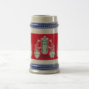 Chope À Bière Reine de la couronne étoilée Sirène Thunder_Cov