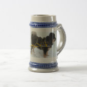 Chope À Bière Renne de mastiff tibétain "! " (Devant droit)
