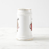 Chope À Bière Renne de Rudy avec du cacao (Centre)