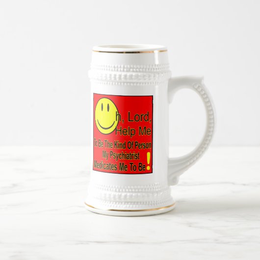 Chope À Bière Rétrécissement T, couleurs claires (Droite)