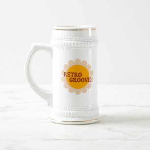 Chope À Bière Retro Groove