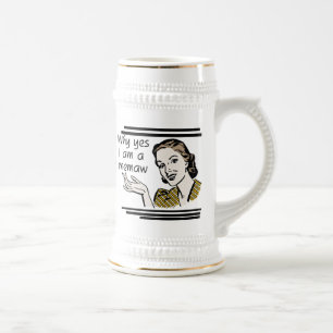 Chope À Bière Rétro T-shirts et cadeaux de Memaw