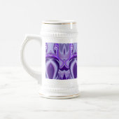 Chope À Bière Rêves de fleurs violettes (Gauche)
