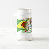 Chope À Bière Révolution de la Guyane Kofi 1763 (Devant gauche)