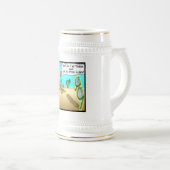 Chope À Bière Rick London Drôle Optométriste Illusion (Devant droit)