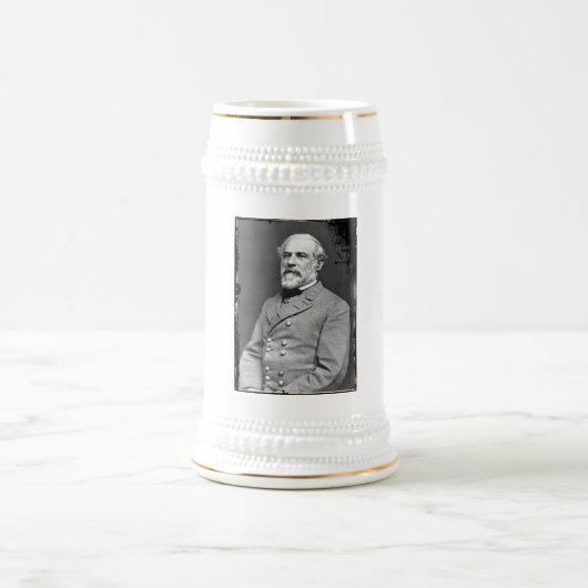 Chope À Bière Robert E. Lee Beer Stein (Centre)