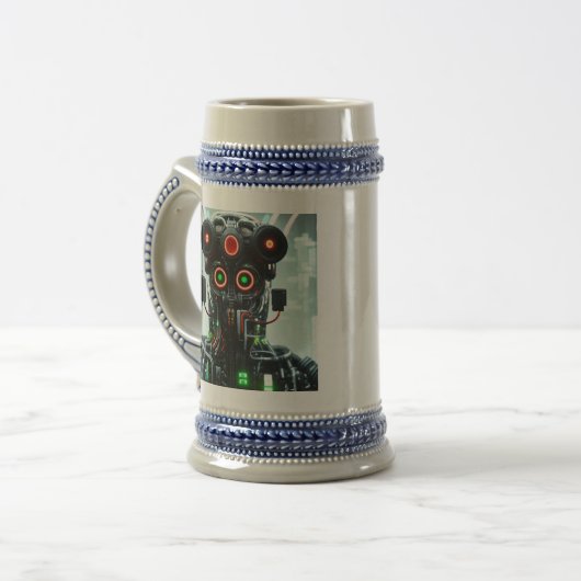 Chope À Bière Robot 5 stein (Devant gauche)