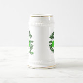 Chope À Bière Roche avec votre shamrock ! (Centre)