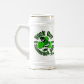Chope À Bière Roche avec votre shamrock ! (Gauche)