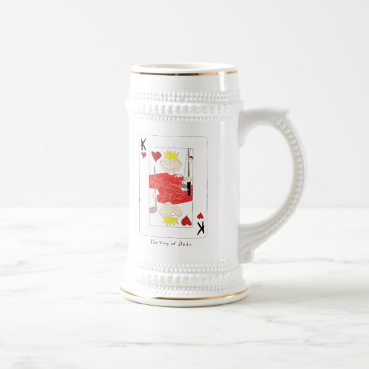 Chope À Bière roi des papas stein (Droite)