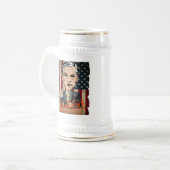 CHOPE À BIÈRE RON PAUL 18 0UNCE BEER STEIN (Devant gauche)