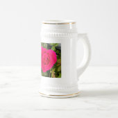 Chope À Bière Rose rose #4 (Devant droit)