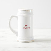 Chope À Bière Rose Valentine Stein (Gauche)