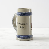 Chope À Bière Rottweiler (Devant gauche)