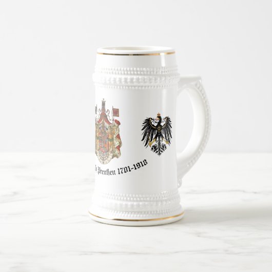 Chope À Bière Royaume de Prusse Stein (Devant droit)