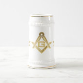 Chope À Bière Ruée d'or masonique (Centre)