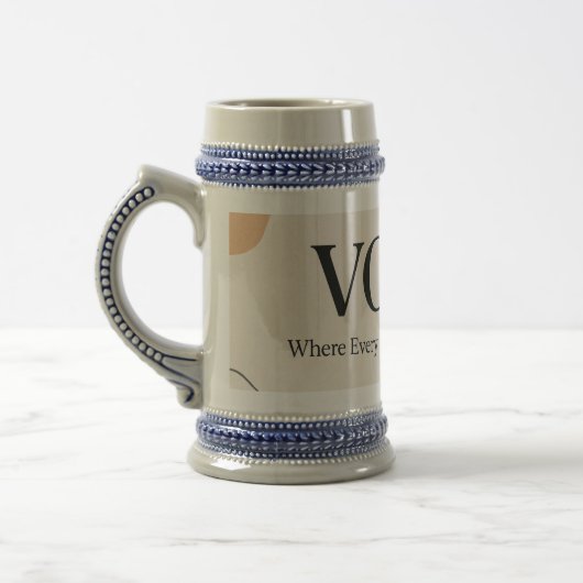 Chope À Bière Sac fourre-tout Voxy (Gauche)