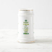 Chope À Bière SAINT PATRICK Reste Calme Et Fête Comme Un Irlanda (Centre)