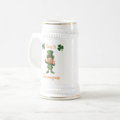 Chope À Bière Saint Patrick's Day-Leprechaun- (Devant gauche)