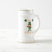 Chope À Bière Saint Patrick's Day-Leprechaun- (Devant droit)