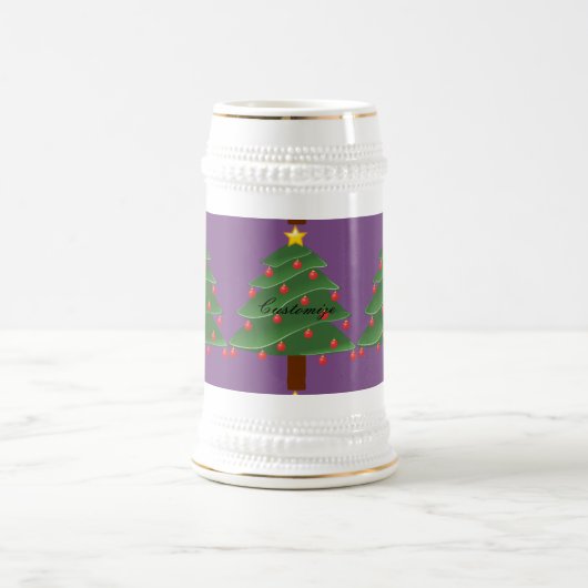 Chope À Bière Sapin de Noël Thunder_Cove (Centre)