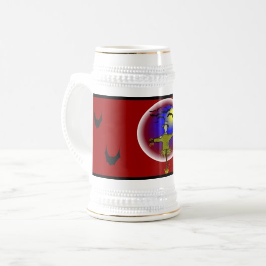 Chope À Bière Scarecrow sans visage - (Devant gauche)