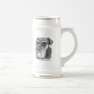 Chope À Bière Schnauzer