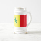 Chope À Bière Senegal Flag (Devant droit)