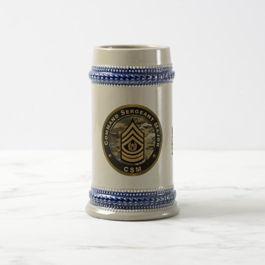 Chope À Bière Sergent-major de commandement CSM (Centre)