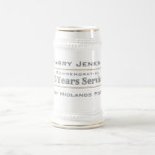 Chope À Bière Service long de la police ou retraite (Centre)