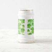 Chope À Bière Shamrock vert St Patrick's Day Bière Stein (Centre)