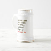 CHOPE À BIÈRE SI QUELQUE CHOSE N'A PAS ÉCLATÉ (Devant gauche)