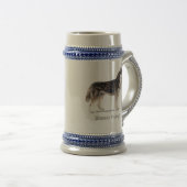 Chope À Bière Sibérien Husky ! (Devant droit)