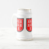 Chope À Bière Signe de Saxe (Devant gauche)