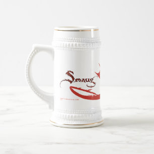 Chope À Bière Silhouette et nom de SMAUG™