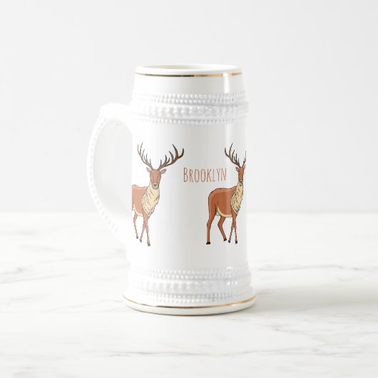 Chope À Bière Simple dessin (Devant gauche)