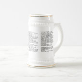 Chope À Bière Simple texte d'article de journal à trois colonnes (Devant droit)