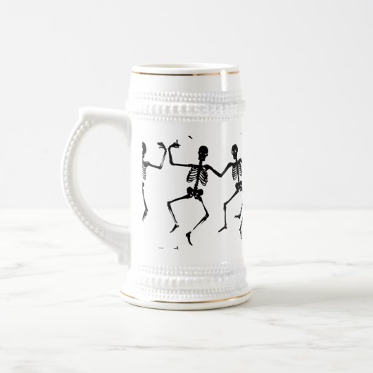 Chope À Bière Skeletons dansants Halloween Thunder_Cove (Gauche)