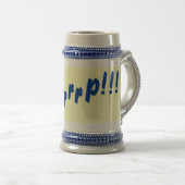 Chope À Bière slogan original pour boire de la bière (Devant droit)