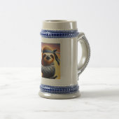 Chope À Bière Sloth Ninja (Devant droit)