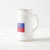 Chope À Bière Slovakia Flag Emblem (Devant droit)