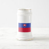 Chope À Bière Slovakia Flag Emblem (Centre)