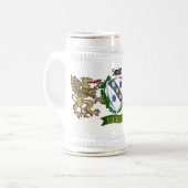 Chope À Bière Smith/Smyth Irish Shield Beer Stein (Devant gauche)
