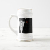 Chope À Bière Smoking noir avec la cravate d'arc (Gauche)