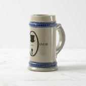 Chope À Bière Snob Stein de bière (Devant droit)