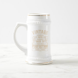 Chope À Bière Soirée de 50 ans vintage personnalisée